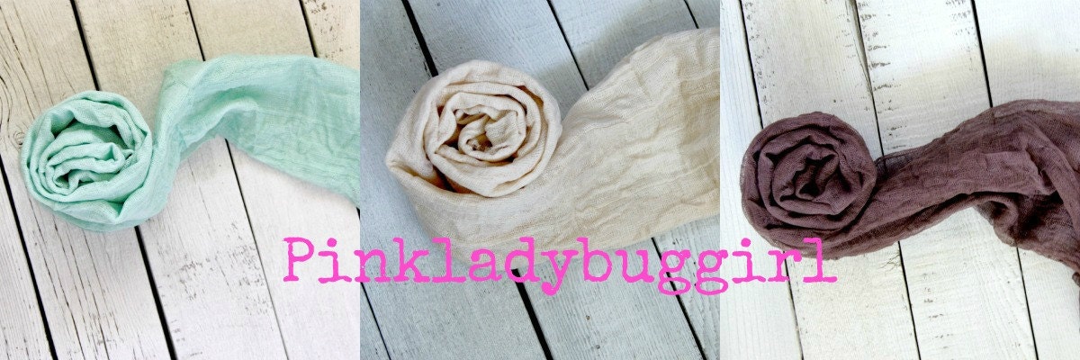 3 natural colored hand dyed cheesecloth wraps newborn photo prop must have FREE SHIPPING