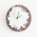 Rain Drop Clock- Rainy Day Wall Clock with Cloud, Rain drop, Umbrella, Birds