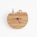 Clock - Paris - Eiffel Tower, Arc de Triomphe, Wall Clock
