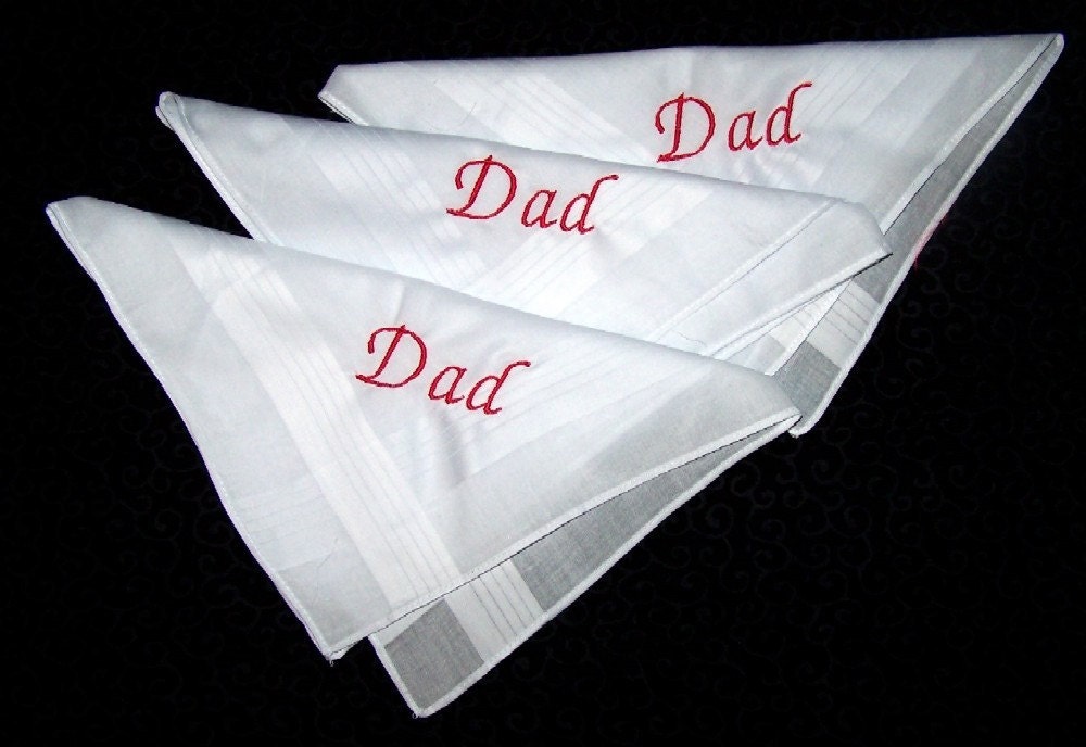 Mens Embroidered Handkerchiefs By YaneZweeLovies On Etsy
