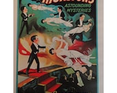 Vintage Magic Poster, Thurston's Astounding Levitating Woman, Anderess Show Novelty Cuts Own Head Off, Print, Jack Rennert, USA