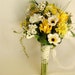 Spring Wedding Flowers Yellow Wildflowers Silk Rustic Bridal