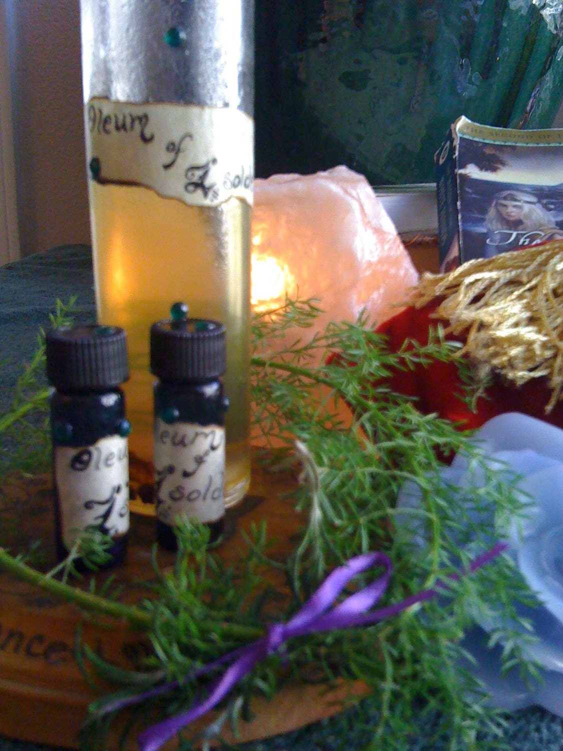 Oleum of Isolde an oil of healing and an aid for the healer