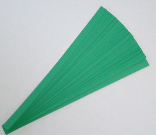 Lucky Stars Paper Strips (100): Green