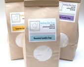Laundry Soap--All Natural, No Synthetic Fragrance--INSTRUCTIONS
