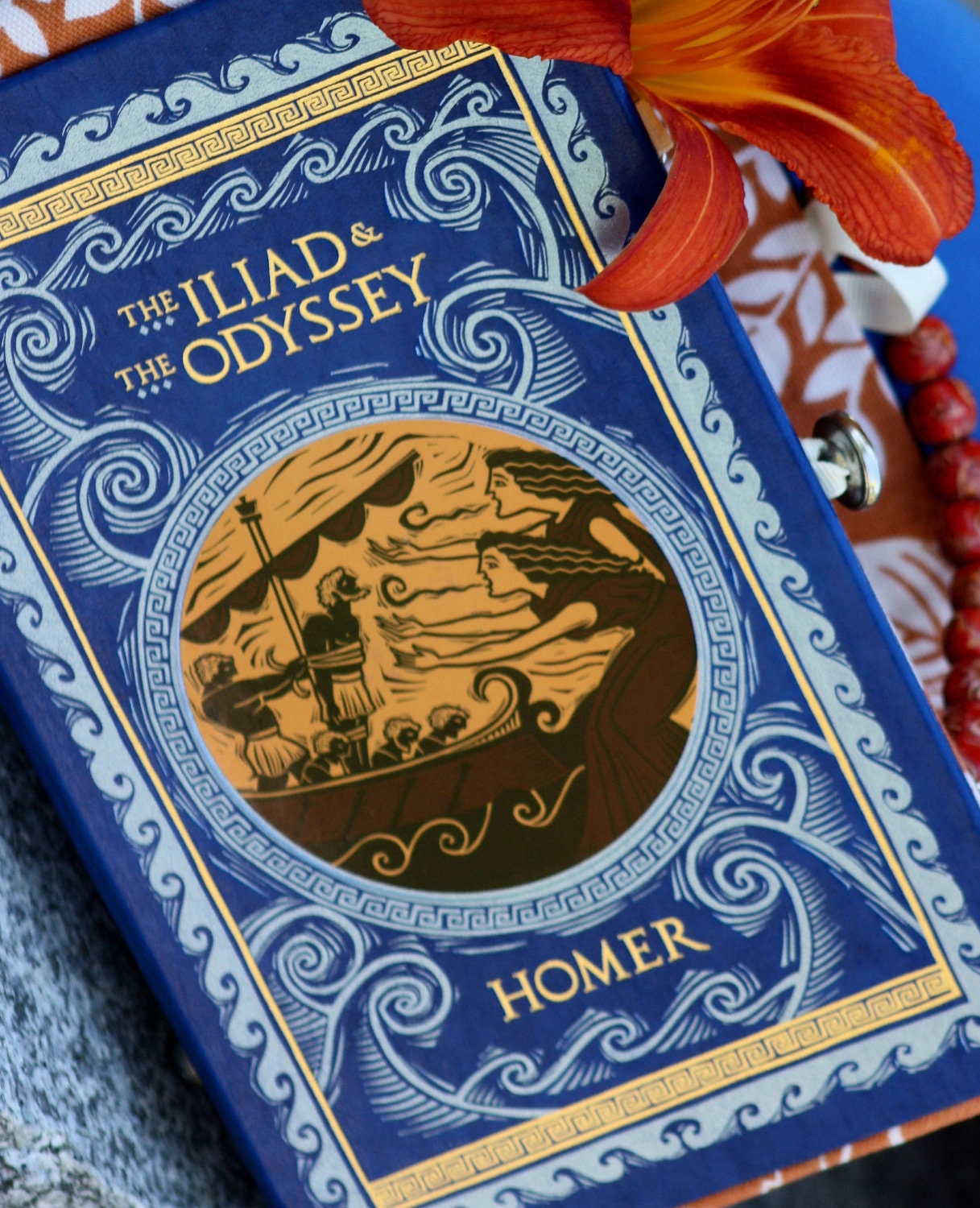 The IIiad & The Odyssey Book Purse