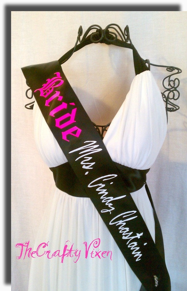 Bachelorette Party Sashes