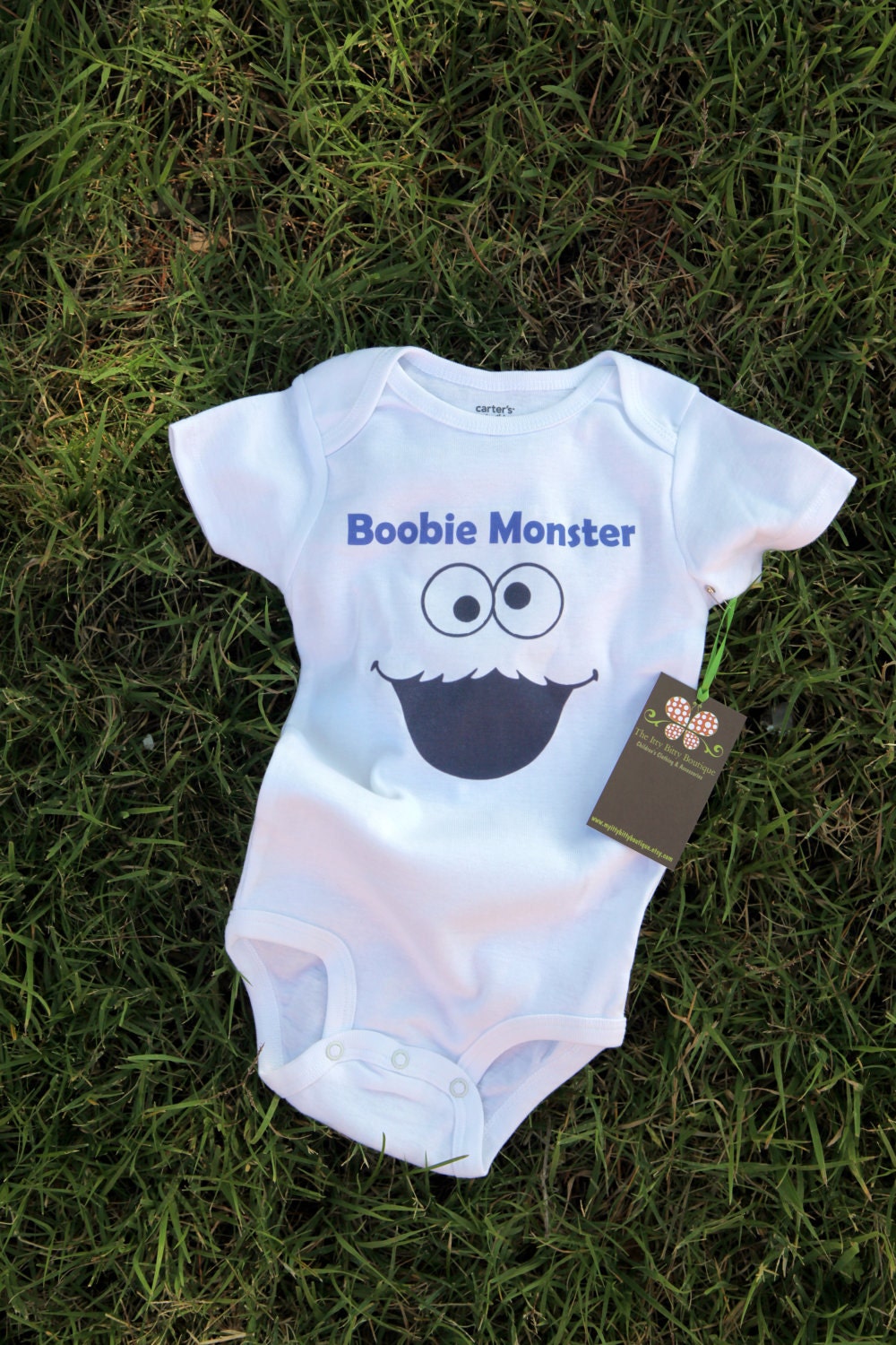 Boobie Monster - Super Funny Baby Onesie