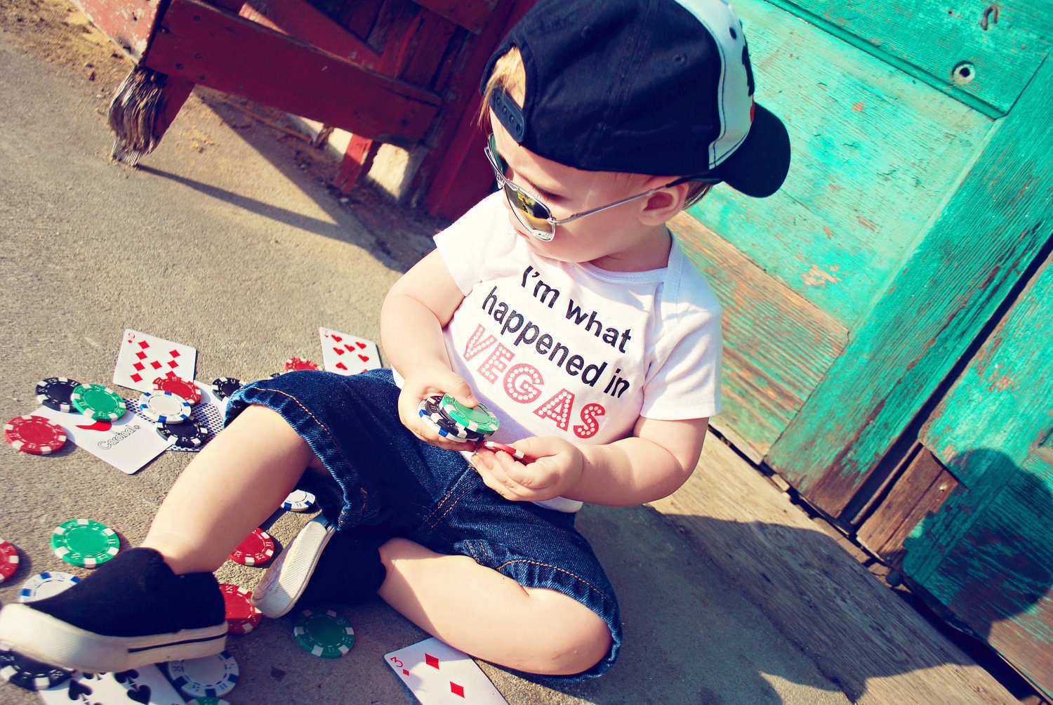 I'm What Happened In Vegas - Funny Baby Onesie - Toddler Tee also available