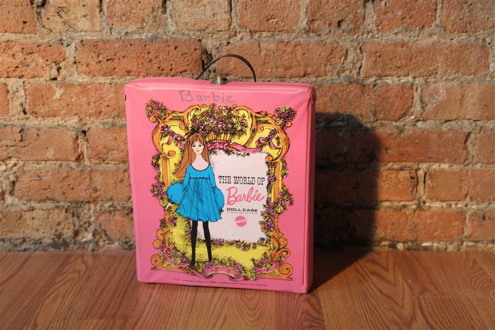 barbie doll travel case