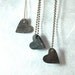 Out Of This World Meteorite Heart Pendant