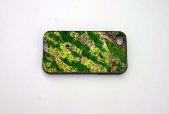 iPhone 5 Case, iPhone 4 Case, iphone 4s Case, Plastic, Spring,  Moss Green iphone 5 Case Woodland iphone 4 Case