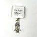 Owl Magnet: Glass Tile Magnet (Wisdom, Musician, Inspirational)