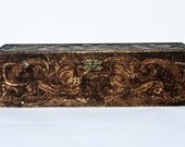 Old Wooden Glove Box