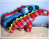 SALE- PDF Toy Pattern - The Ric Rac Dino