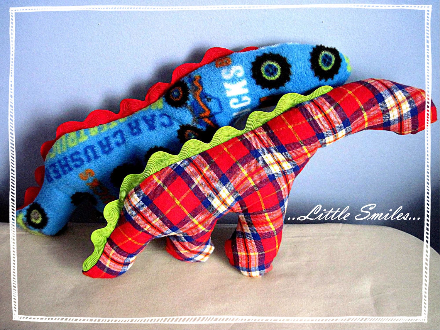 SALE- PDF Toy Pattern - The Ric Rac Dino