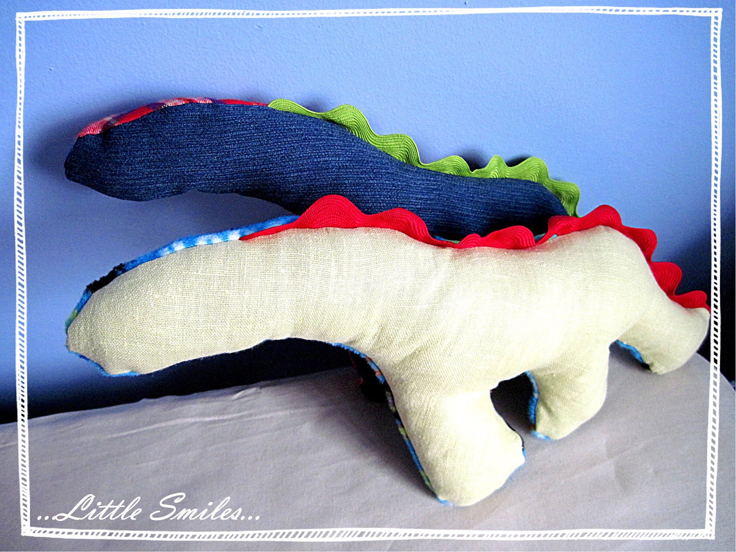 SALE- PDF Toy Pattern - The Ric Rac Dino