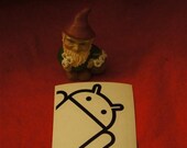 Peeking Andy Vinyl Sticker Decal Large