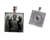 Buy 2 Get 1 Free Doctor Who Weeping Angel Key Chain, Key Ring, Pendant, Pet Tag