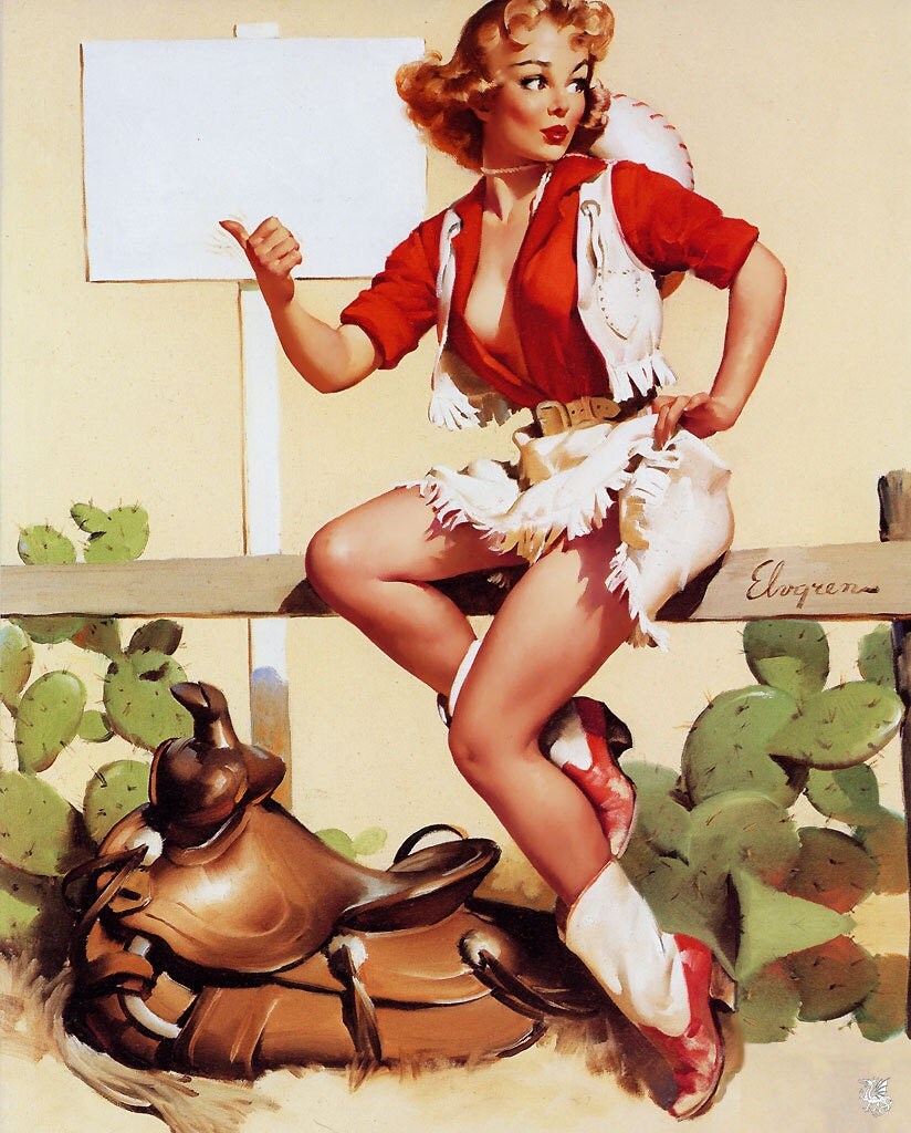 Artist Pin Up