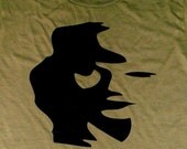 Tshirt - OPTICAL ILLUSION - alternative apparel graphic tee shirt - small medium large xl men - women