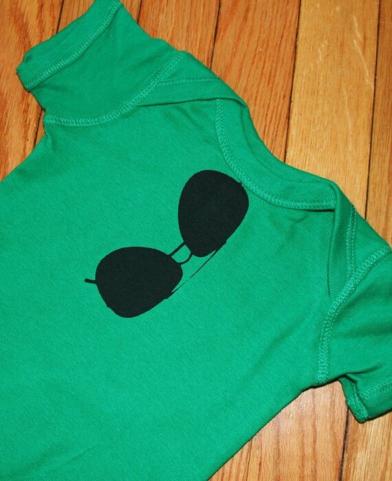 THE ORIGINAL Aviator Onesie in Green