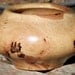 Oak Burl hand turned bowl