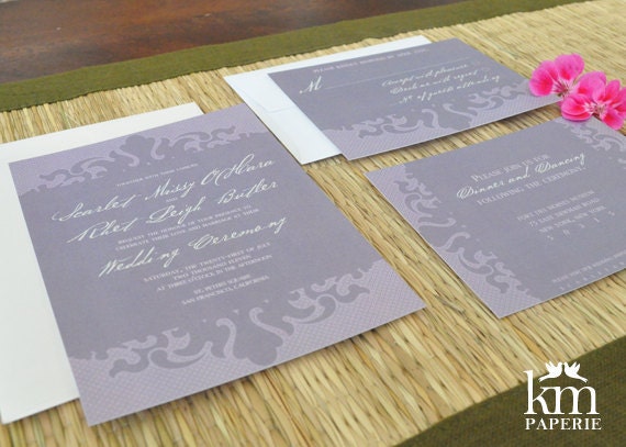 Invitation Suite - Rosemary Classic