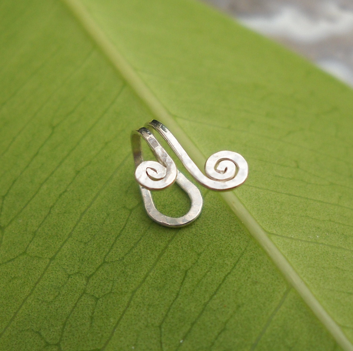 Tragus/Nose/Ear Cuff Sterling Silver Handcrafted Non Pierced Nose Ring
