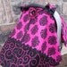 Carseat Canopy FREESHIPPiNG  Cover / Carseat Tent / Carseat Blanket Snaps Damask Swirls