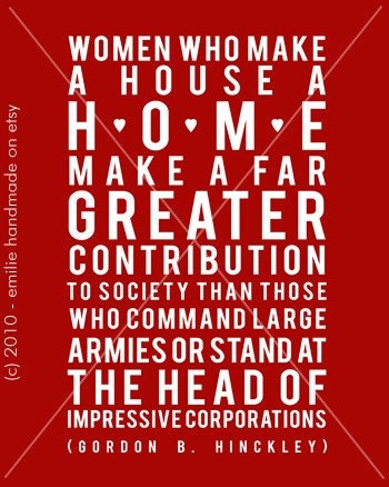 Gordon B Hinckley LDS Inspirational MOTHER Print