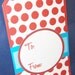 Trains, Dots & Stripes Gift Tags - PDF Printable File