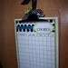 Child's Chore Chart - Choose Your Color - Printable PDF File