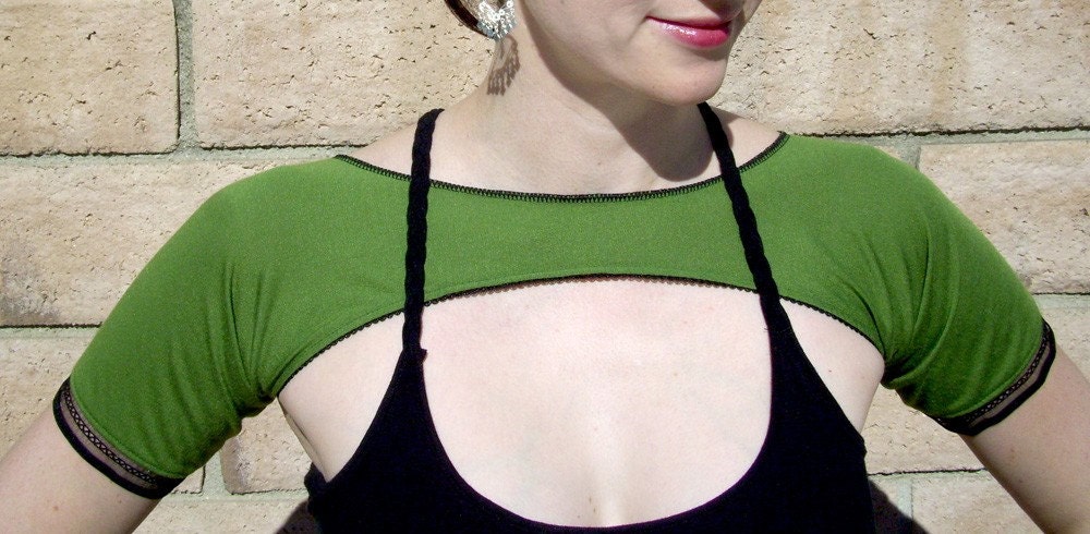 Green Shorty Shrug