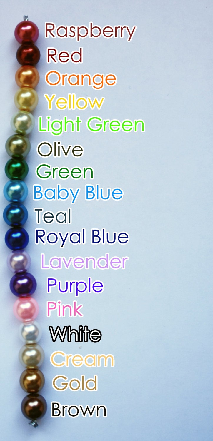 Custom Made Birds Nest NecklaceYou Pick Colors and amount of Pearls "eggs" (5-8 Max)