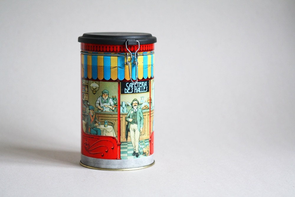 Cafe des Halles, Paris - Cylinder Tin