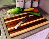 Handmade Made to order Exotic and Domestic Hardwood Cutting Board