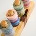 Washi Tape Organizer - Wood Masking Tape Holder - Eco friendly Japanese Tape Dispenser for 20 rolls - tape display