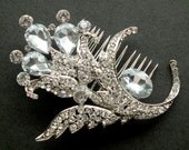 Rosella - Austrian rhinestone Bridal Comb