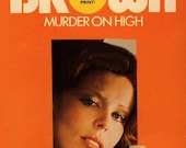Murder On High - by Carter Brown - Classic Vintage 1973 Pulp Fiction/ Murder Mystery