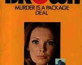 Murder is a Package Deal - by Carter Brown - 1973 Vintage Murder Mystery / Crime Novel
