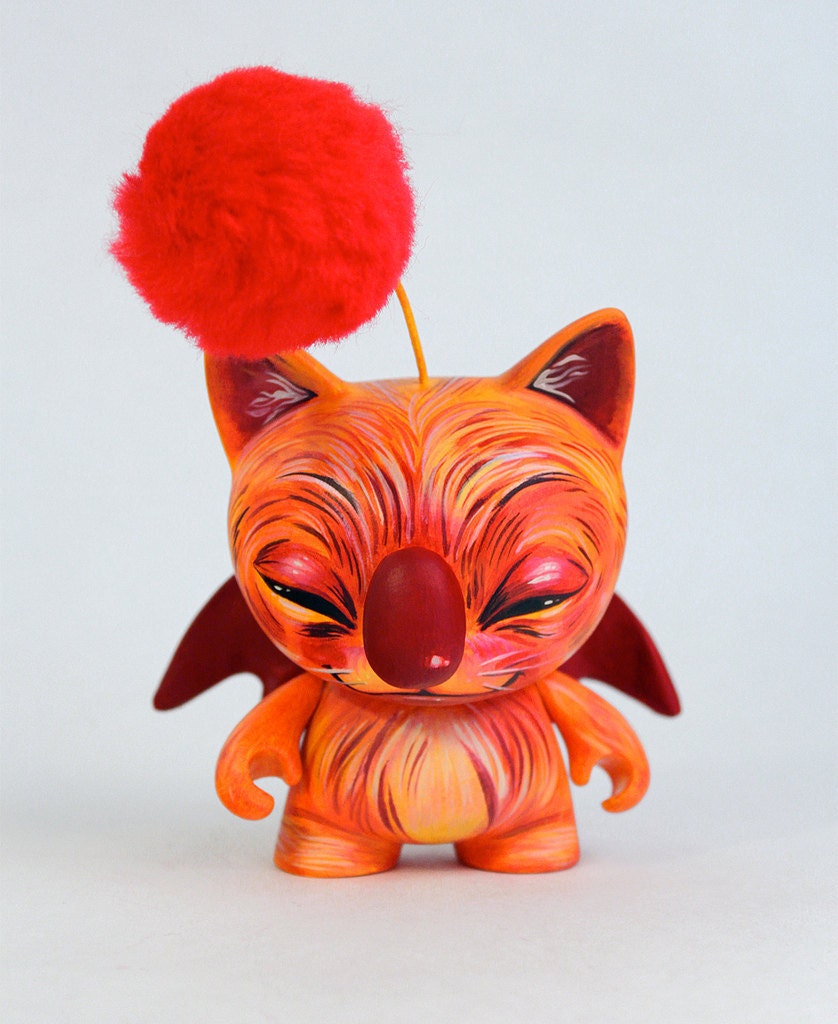 Kupan the Moogle Custom Munny Figure