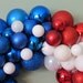 USA FLAG PATRIOTIC Ornament Wreath with Flag Ornament