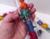 Dinosaur Crayon Stick set of 4 crayons by Scribblers Crayons