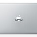 Mustache Vinyl Laptop Decal