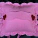 One of a Kind Felt Two Hearts Wedding Ring Bearer  or Valentine Pillow Special reg. 16.00 now 11.00