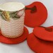 Cherry Coaster Set - MugMats Maraschino