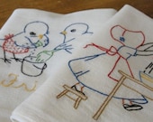 Vintage Days of the Week Tea Towels