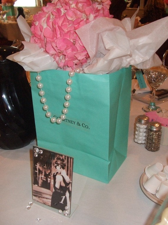 tiffany inspired gift bags