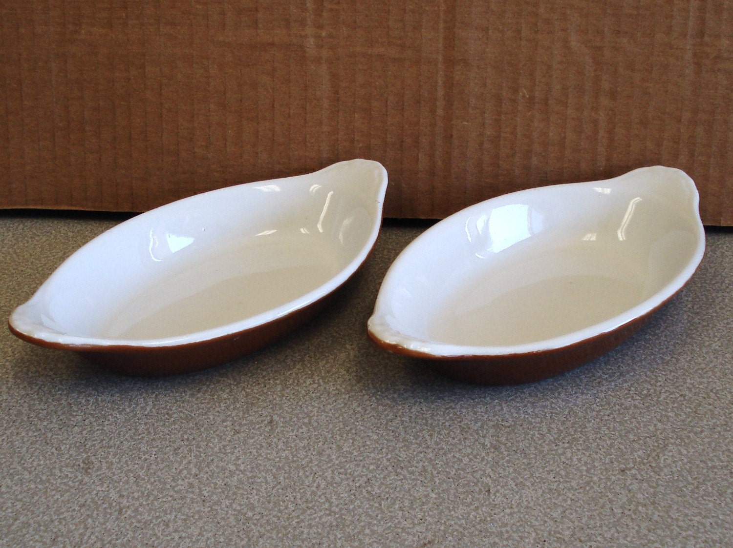 Vintage HALL Pottery single serving Casserole Dishes by npebaysale